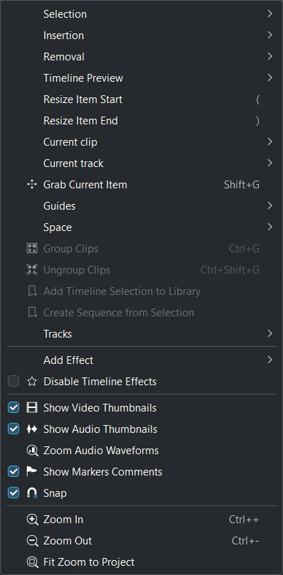 kdenlive2304_timeline_menu