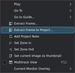kdenlive-extract-clip-to-project
