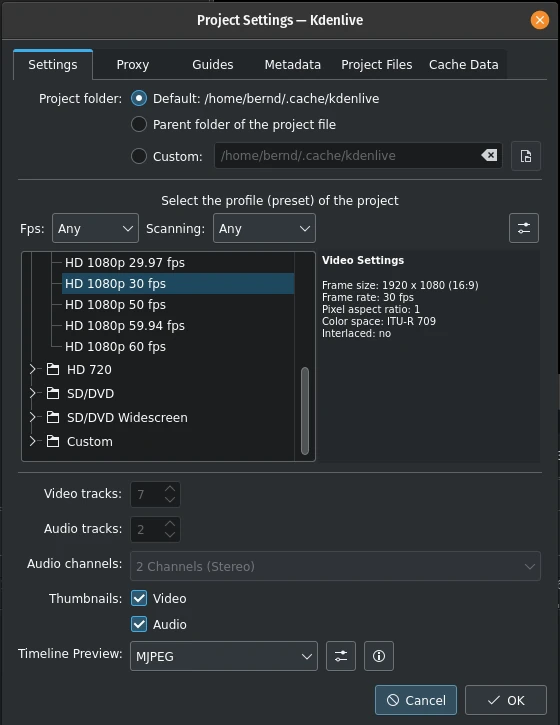 kdenlive2304_project_settings