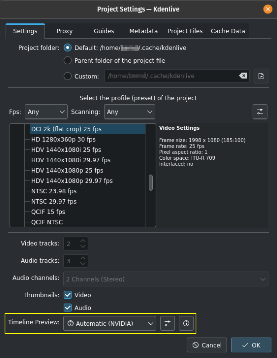 kdenlive2308_project_preview_settings.webp