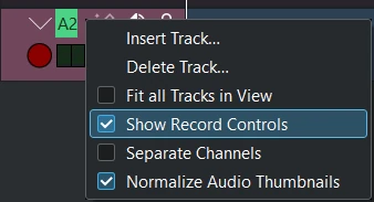 sow recording controls