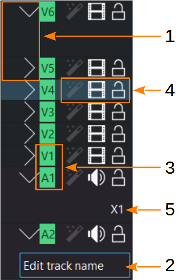 Track header information