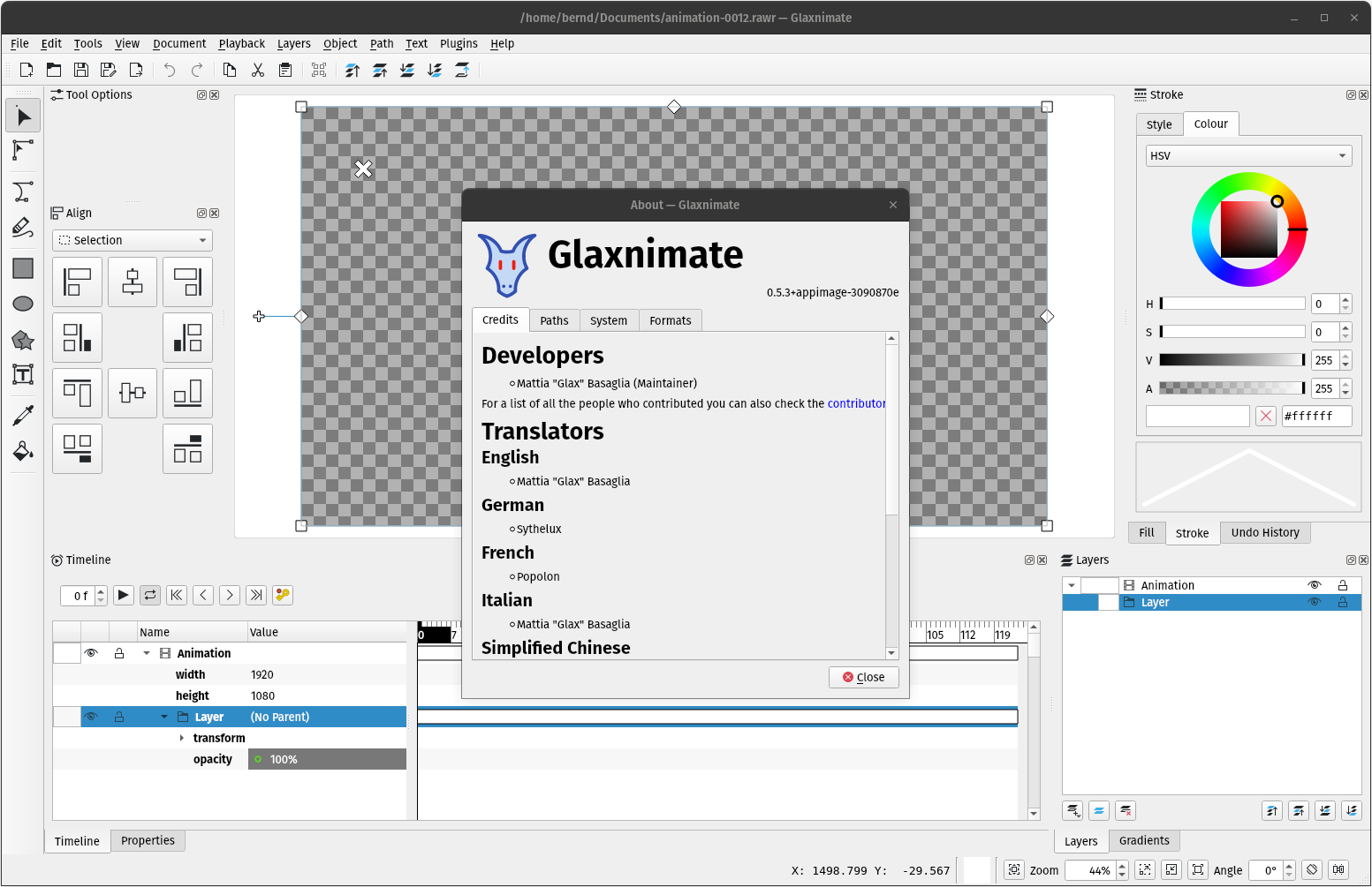 animation-glaxnimate