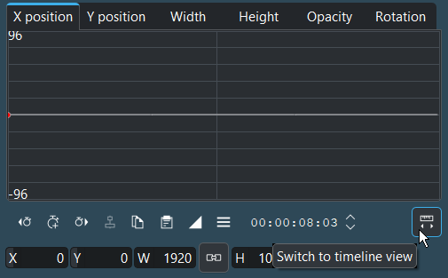 curve editor switch back